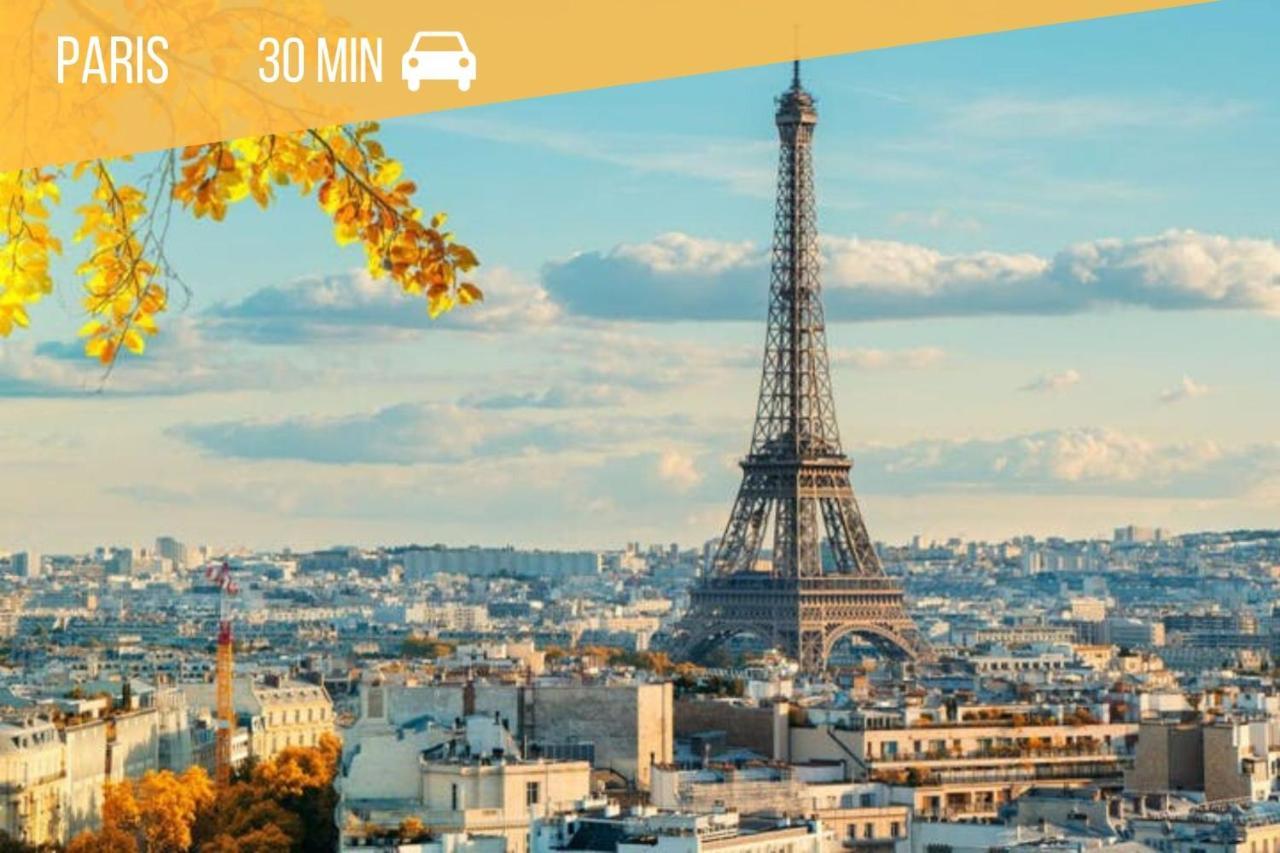 Self Checkin Automatique - 9 min Disney - LE MINNIE - COSYRENTING Villeneuve-le-Comte Extérieur photo